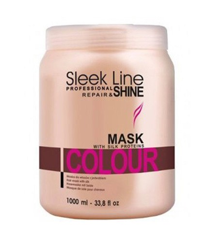 STAPIZ MASKA SLEEK LINE COLOUR Z JEDWABIEM 1L