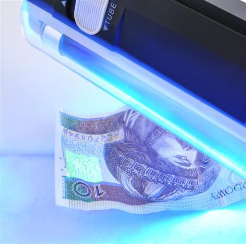 TESTER BANKNOTÓW UV PIENIĘDZY ULTRAFIOLET LATARKA