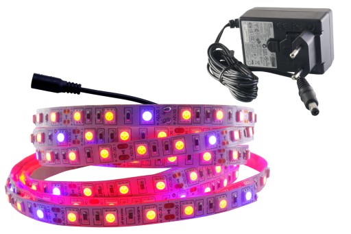 ZESTAW oświetlenia LED GROW do wzrostu roślin 2.5m