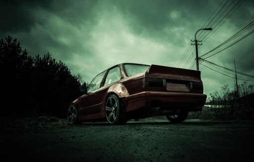 BMW E30 seria 3 poszerzenia tył WIDEBODY