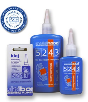Klej do stali nierdzewnej MB 5243 10 ml+MEK
