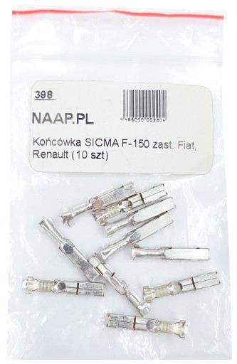 KOŃCÓWKA SICMA-2 F-150 398 KONEKTOR PIN 10 SZT