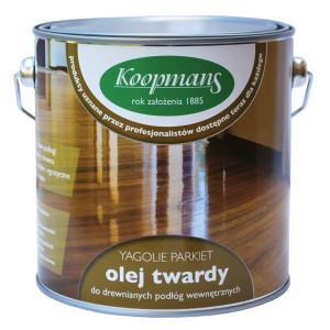 Koopmans YAGOLIE PARKIET olej twardy 2,5l Bezbarwn