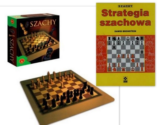 SZACHY STRATEGIA SZACHOWA+SZACHY FIGURKI