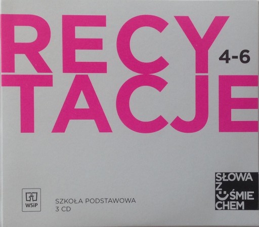 SŁOWA Z UŚMIECHEM RECYTACJE /3CD/ KLASY 4-6 SP