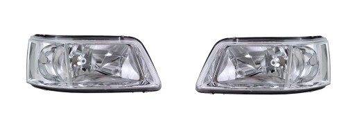 REFLEKTOR LAMPA PRZÓD VW TRANSPORTER T5 03-09 KPL