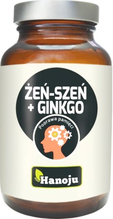 ŻEŃ-SZEŃ GINKGO BILOBA EKST. HANOJU 600 MG 60 KAPS