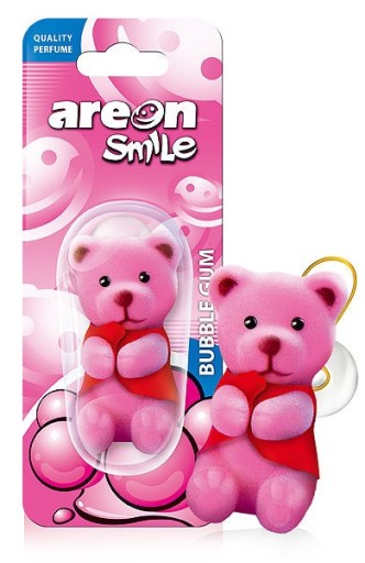 AREON SMILE TOY - ZAPACH DO SAMOCHODU - BUBBLE GUM