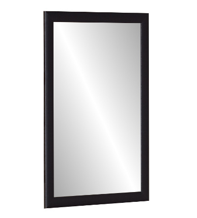 LUSTRO w ramie 90x60 RAMA CZARNA, CZARNE + gratis!