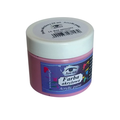Farba akrylowa SeeArt 50 ml. 14 róż antyczny