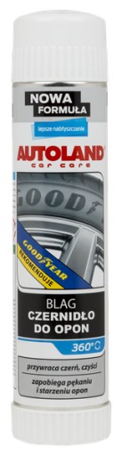 AUTOLAND BLAG czernidło do opon spray efekt mokrej opony ochrona 400 ml