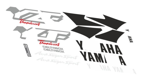 NAKLEJKI DO YAMAHA YZF-600-R THUNDERCAT 1999-2000