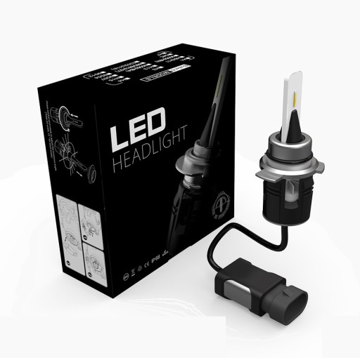 ŻARÓWKI HIR2 9012 LED MINI B6 CANBUS GENERACJA VI