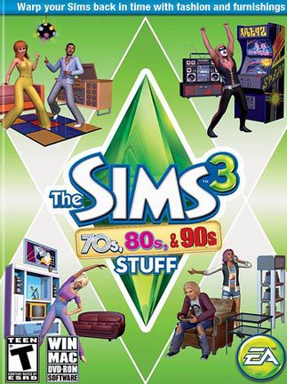 The Sims 3: Szalone lata 70 80 90 ORIGIN + GRATIS