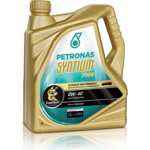 OLEJ PETRONAS SYNTIUM 7000 4L 0W-40 BMW, Porsche