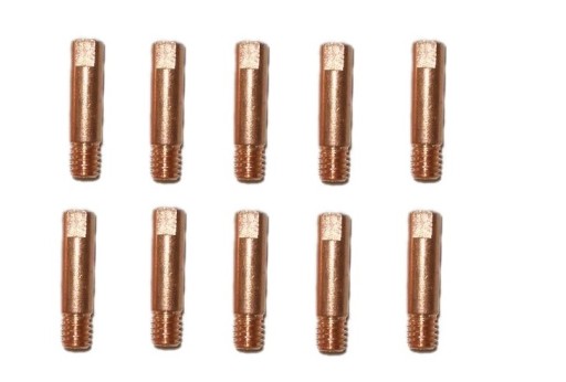 10 SZT KOŃCÓWKI DYSZE PRĄDOWE MB15 TW15 0,8mm M6