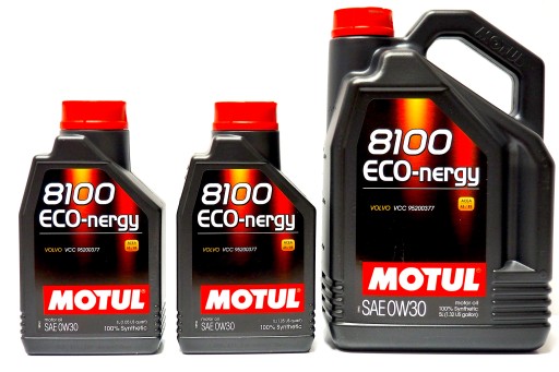 MOTUL 8100 ECO-NERGY 0W30 7L - VOLVO VCC 95200377