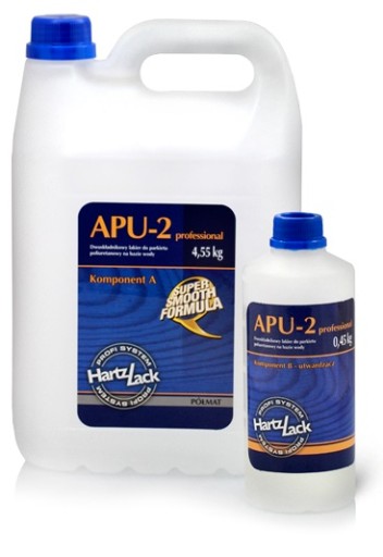 HartzLack APU-2 SSFormula lakier parkiet 2KG PÓŁMA