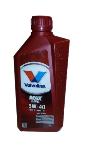 OLEJ VALVOLINE MAXLIFE SYNTHETIC 5W40 1L 5W-40