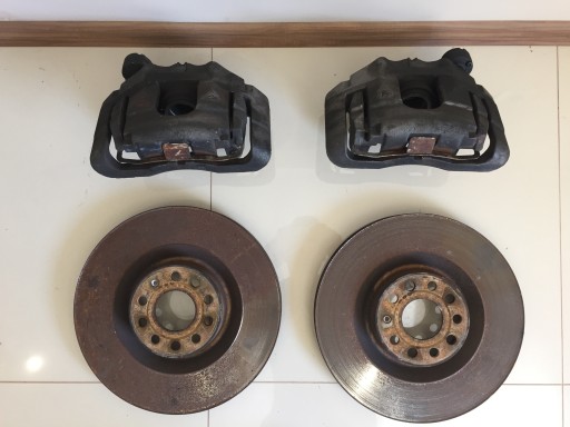 ZACISKI TARCZE JARZMO R32 R36 345mm S3 CUPRA CC B7