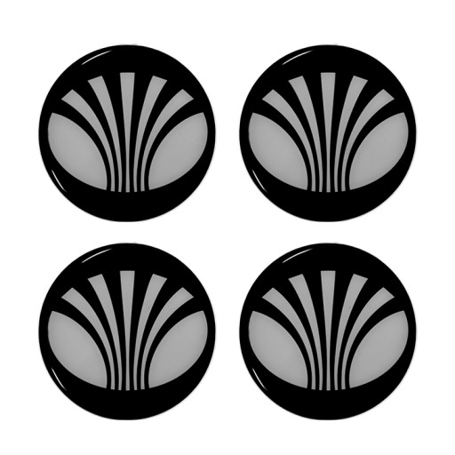 EMBLEMAT LOGO ZNACZEK 3D Daewoo 50 mm 4szt