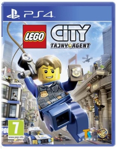 LEGO CITY TAJNY AGENT PS4 PL NOWA FOLIA