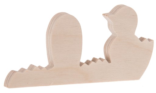 OZDOBA świąteczna WIELKANOC DECOUPAGE kurczaczek