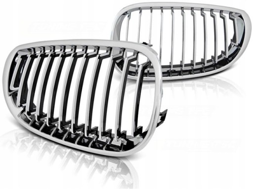 GRILL NERKI BMW E60/E61 03-10 CHROME