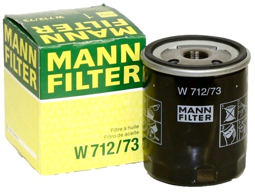 MANN FILTER FILTR OLEJU W712/73 MAZDA 3 MAZDA 6