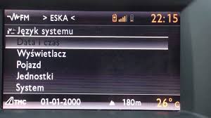 POLSKIE MENU LEKTOR RNEG PEUGEOT CITROEN Mapa 2024 POLSKI JĘZYK