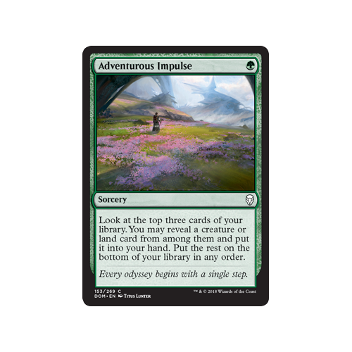 MTG 4x Adventurous Impulse