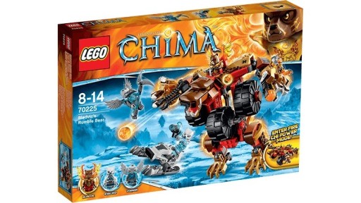 LEGO Chima 70225 Machina Bladvica Bladvic's Rumble Bear Wycofany