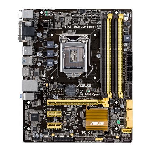 Płyta główna Micro ATX Asus B85M-G intel I3-4170 + Chłodzenie (p) (b-usb)