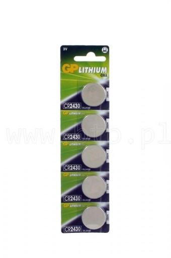 BATERIA CR2430 BR2430 DL2430 LITOWA 3V GP