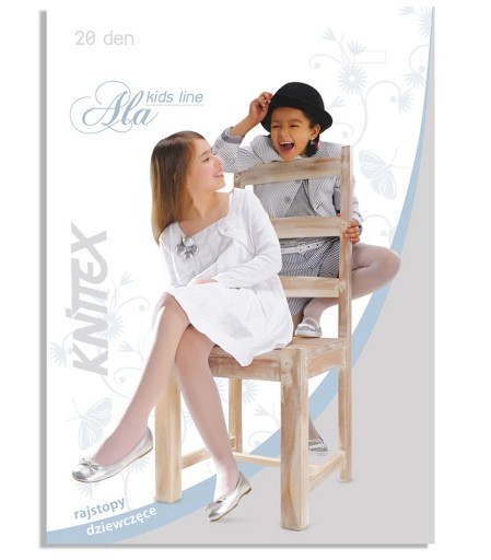 KNITTEX rajstopki ALA 20 den LYCRA kolory# 104-110