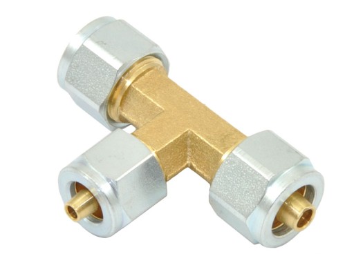TRÓJNIK ZŁĄCZKA RURKI PCV FARO ALEX 6mm/6mm/6mm