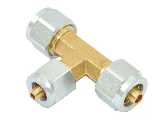 TRÓJNIK ZŁĄCZKA RURKI PCV FARO ALEX 6mm/6mm/6mm