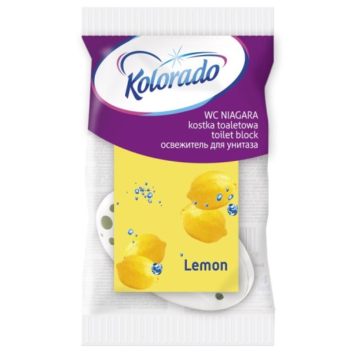 Kolorado Niagara WCN2 - Kostka do WC z koszyczkiem - Lemon