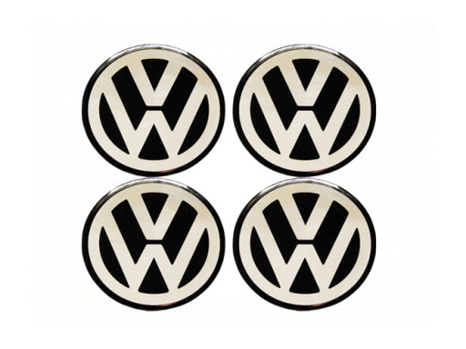 VW 70mm EMBLEMATY NAKLEJKI NA KOLPAKI ALU FELGI