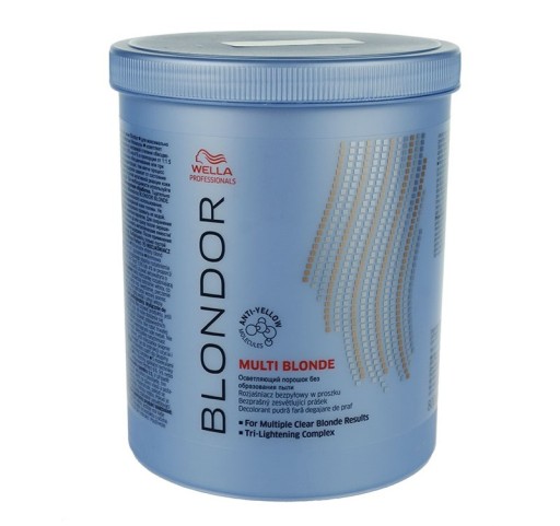 WELLA BLONDOR MULTI BLONDE 800 rozjaśniacz puder