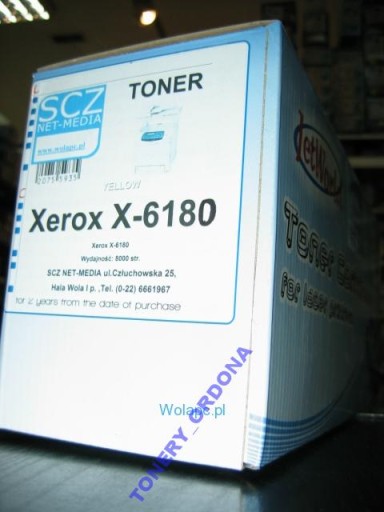 Toner yellow do Xerox 6180 Phaser MFP (113R00725)