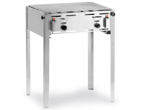 GRILL GAZOWY Z RUSZTEM NA NOGACH HENDI 11.6kW 2PAL