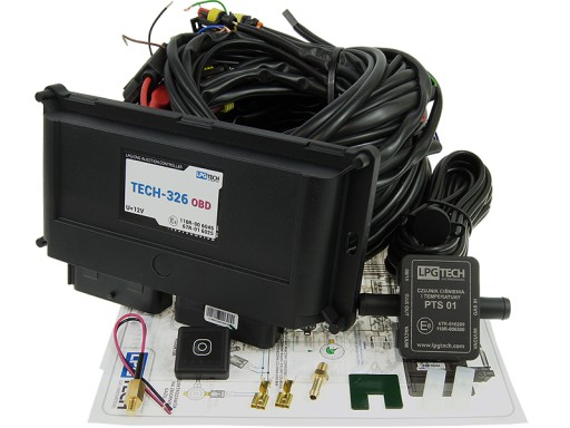 LPGTECH TECH-326 OBD ELEKTRONIKA SEKWENCJA 6 CYL