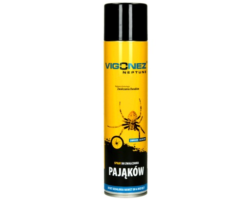 SPRAY ŚRODEK PREPARAT OPRYSK NA PAJĄKI PAJĘCZYNY KARALUCHY VIGONEZ 600ML