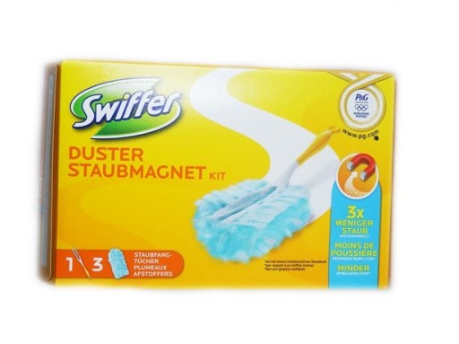 NIEMIECKIE SWIFFER miotełka widelec do kurzu 1+3