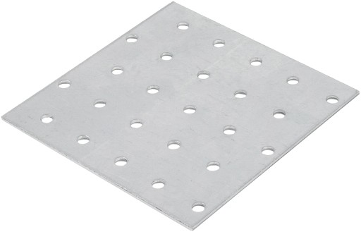 2x PŁYTKA PERFOROWANA ŁĄCZNIK PŁASKI 100x100 PP21