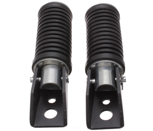 SUZUKI GN125 4T PODNÓŻKI PASAŻERA STOPKI GUMA 2SZT