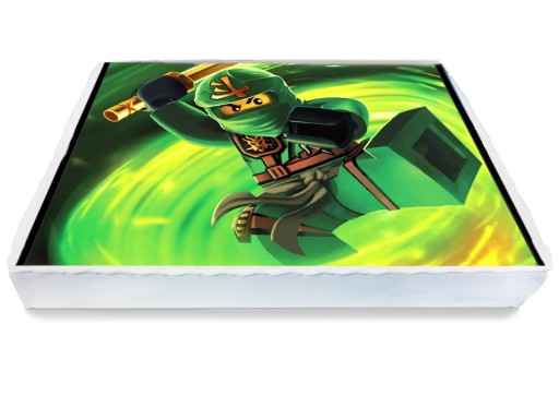 20 OPŁATEK NA TORT A4 Ninjago Mistrzowie Spinjitzu