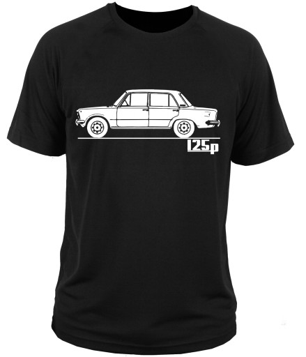 koszulka t-shirt fiat 125p FSO duży fiat (XXL)