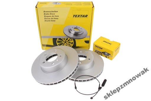 Тормозные колодки, колодки тормозные диски, диск датчик textar перед bmw 1 e87 292mm1 - фото